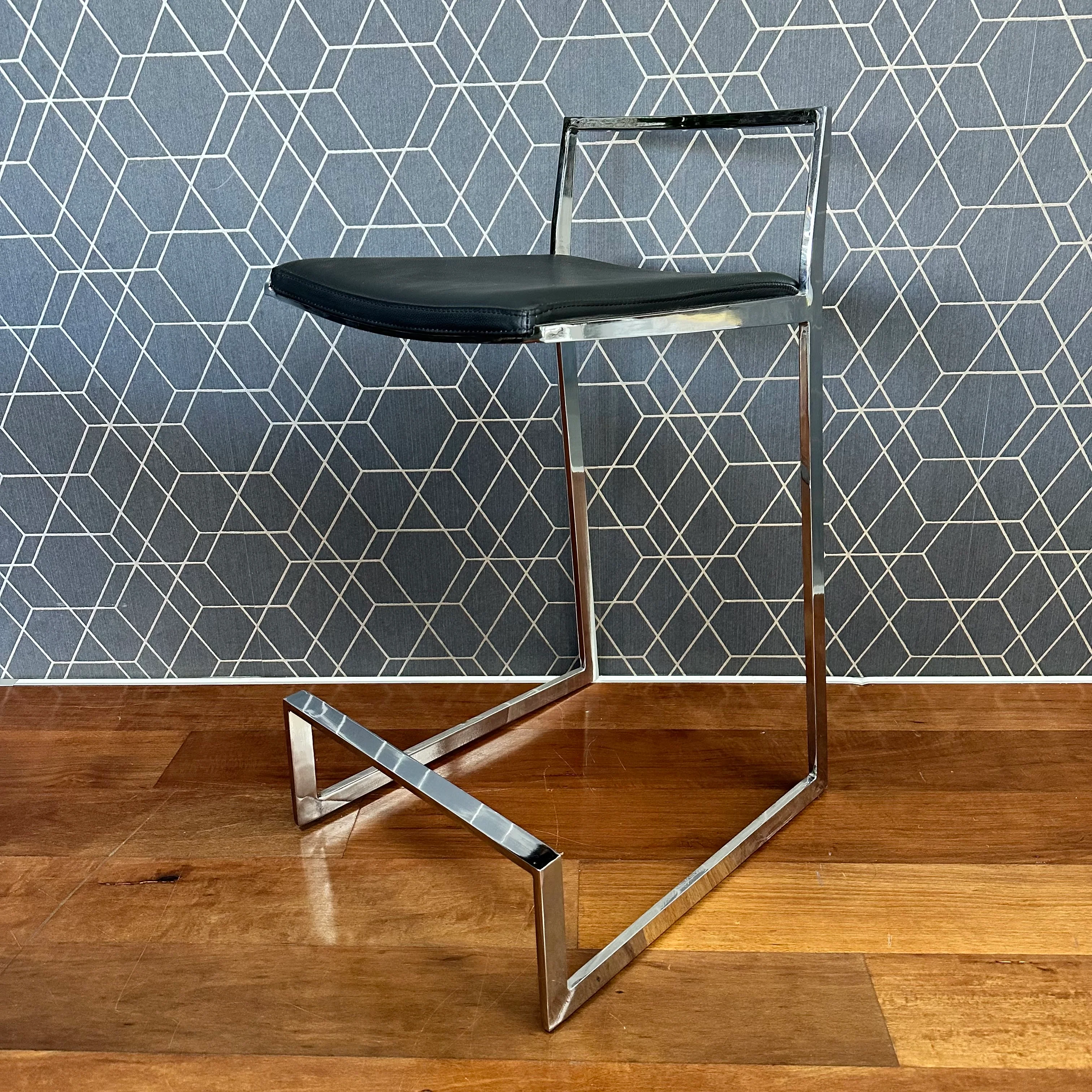 2266-65 Leather Barstool Clearance - Image 2