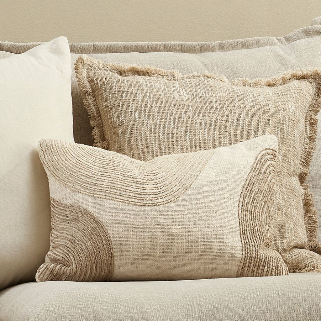 Amber Cushion Ivory - Image 2