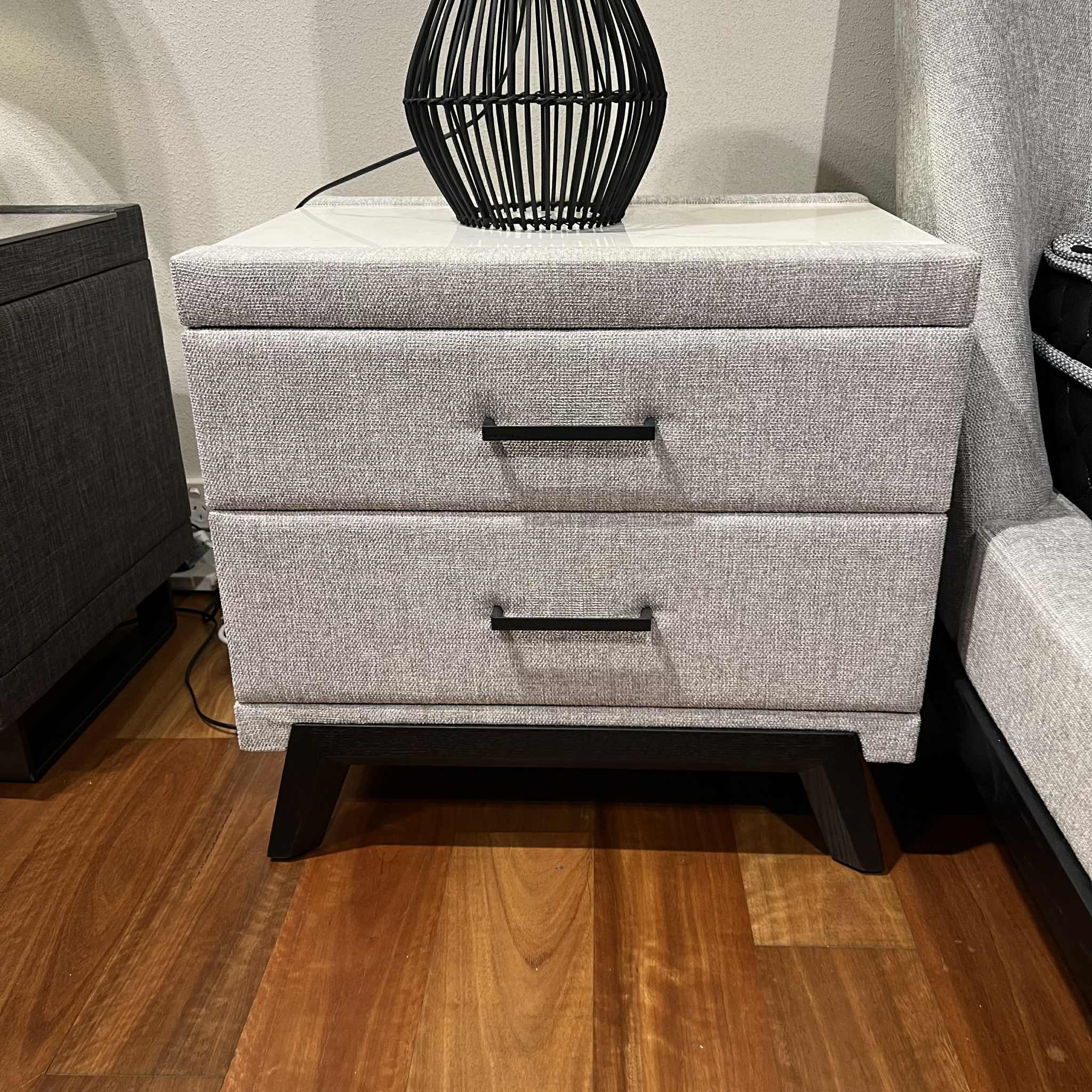 Arizona King Bed Set (G57 Bedside Tables (60cm) Marco Rug & Infinity X Mattress) Clearance - Image 11