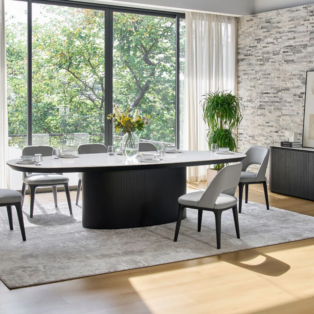 Ava Oval Dining Table - Image 6