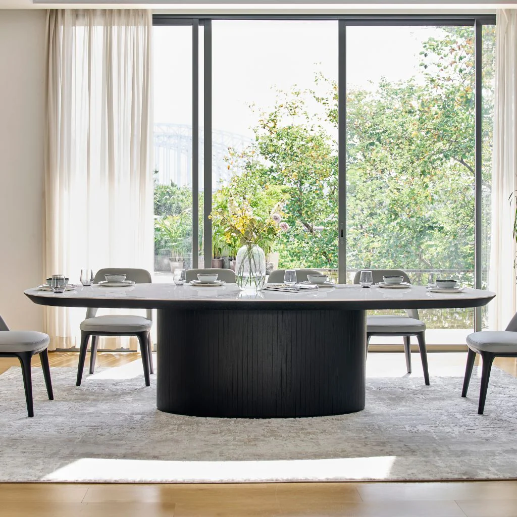 Ava Oval Dining Table - Image 9