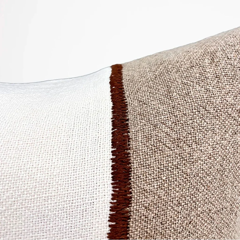 Bella Linen Cushion Natural - Image 3