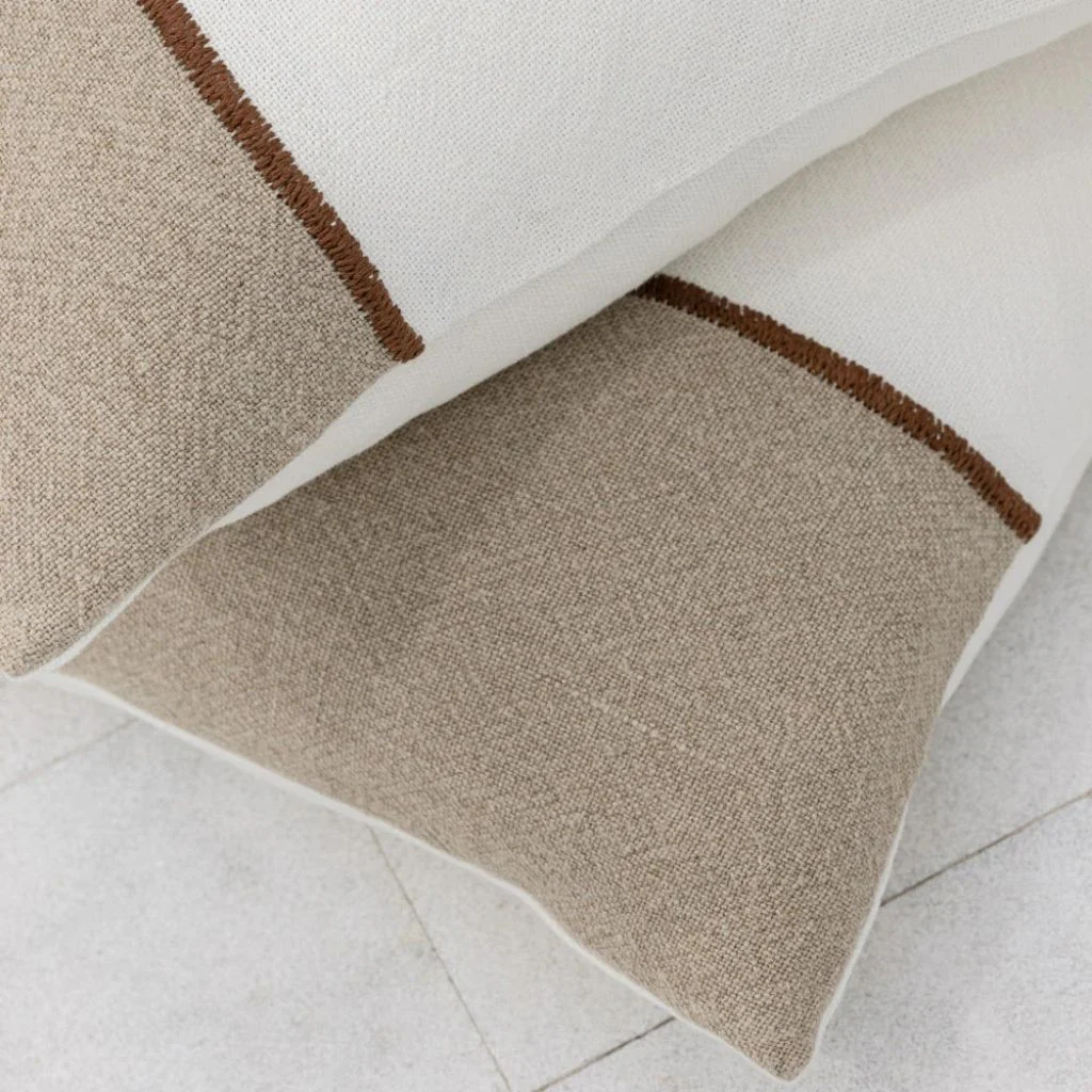 Bella Linen Cushion Natural - Image 5