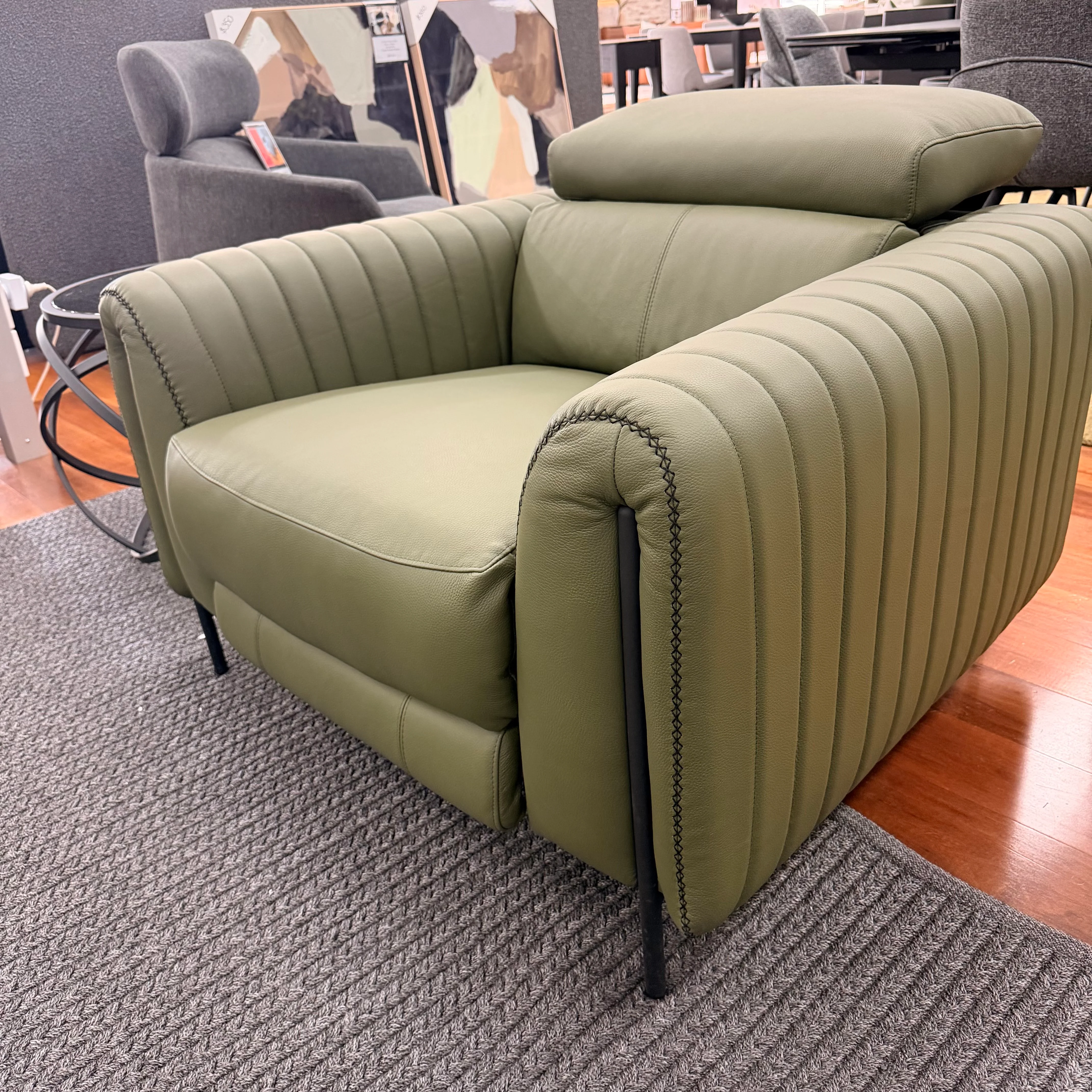 Boston Corner Lounge with Recliner Chair Clearance - Image 2