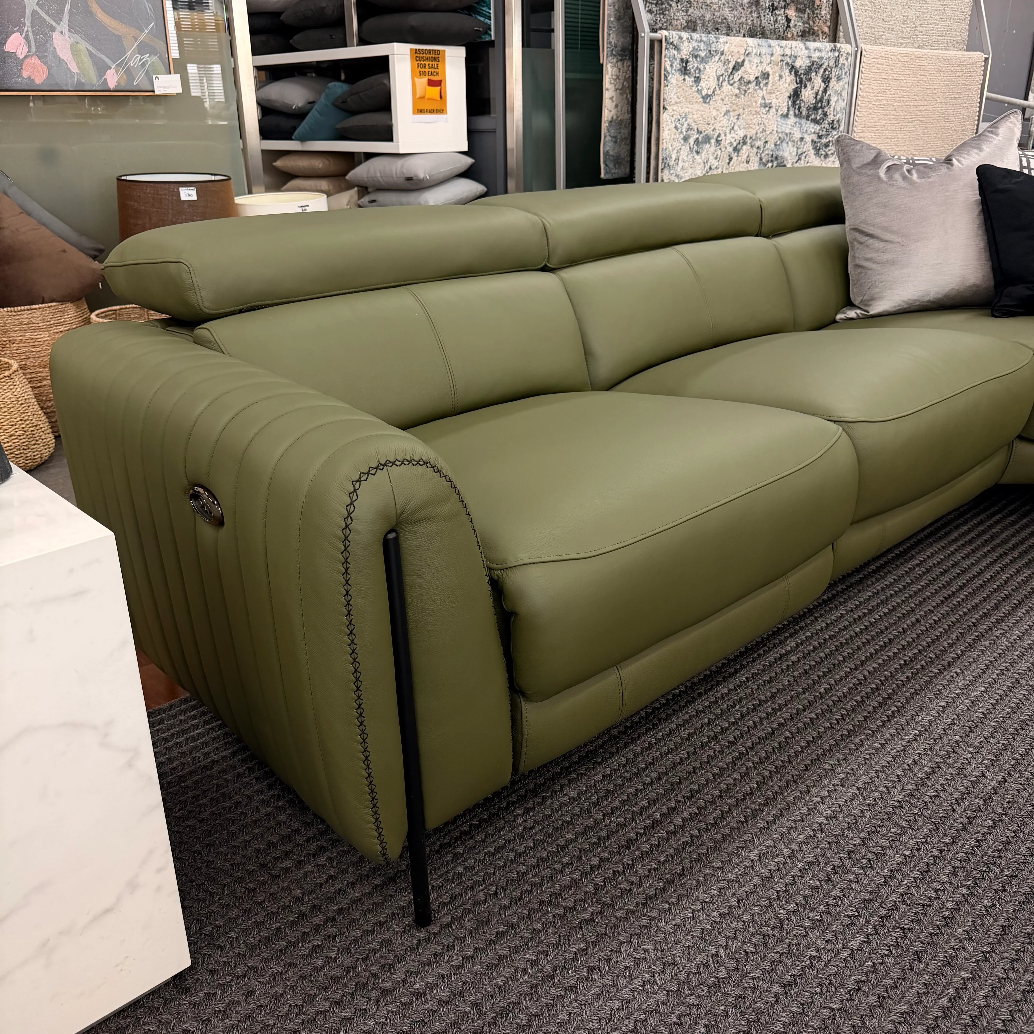 Boston Corner Lounge with Recliner Chair Clearance - Image 3