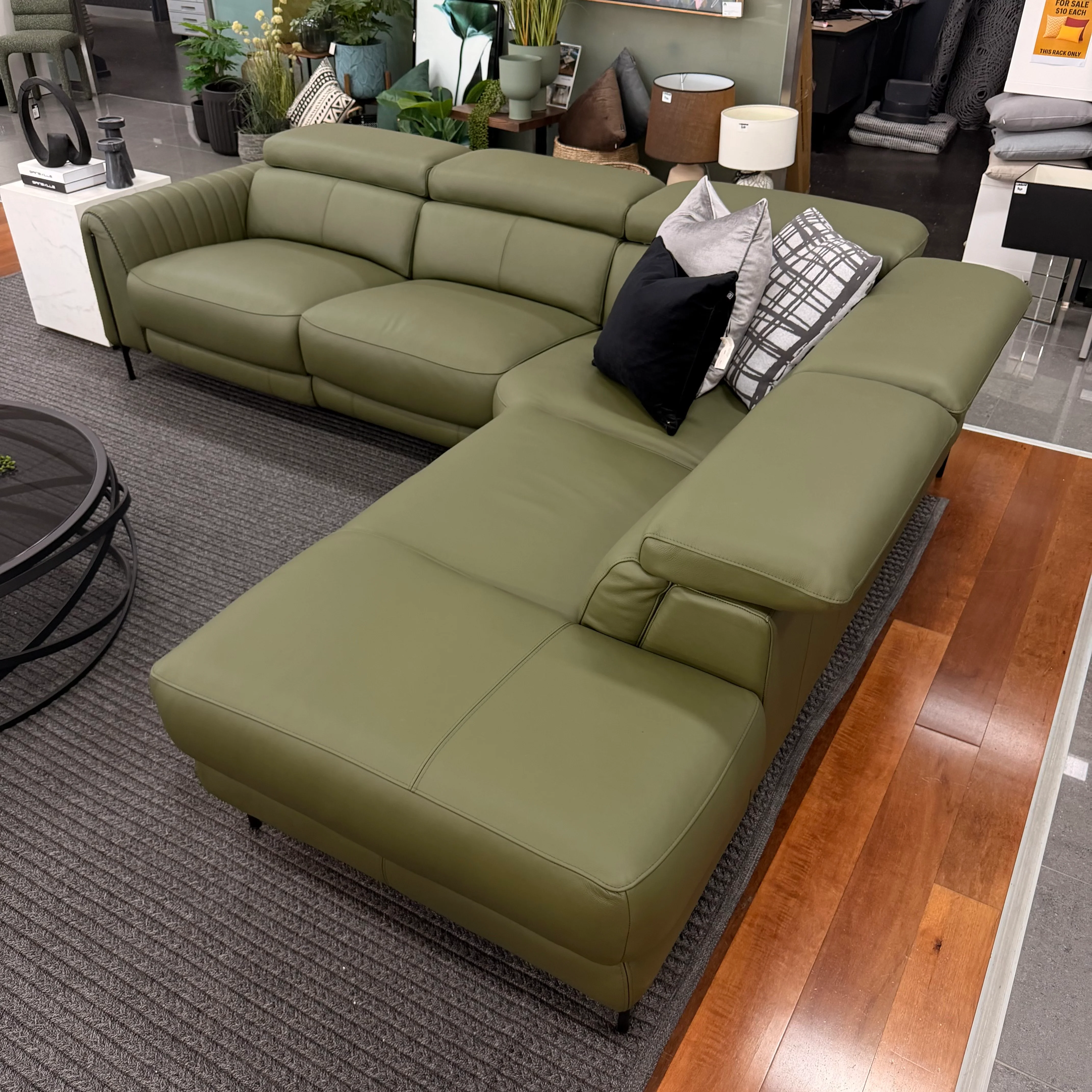 Boston Corner Lounge with Recliner Chair Clearance - Image 4