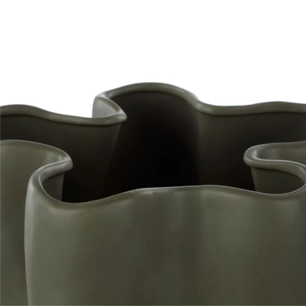 Brooke Vase Dark Green Large - Image 3