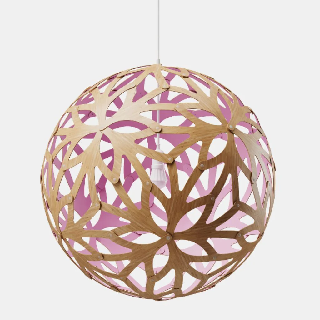 David Trubridge Floral Pendant Light - Image 8