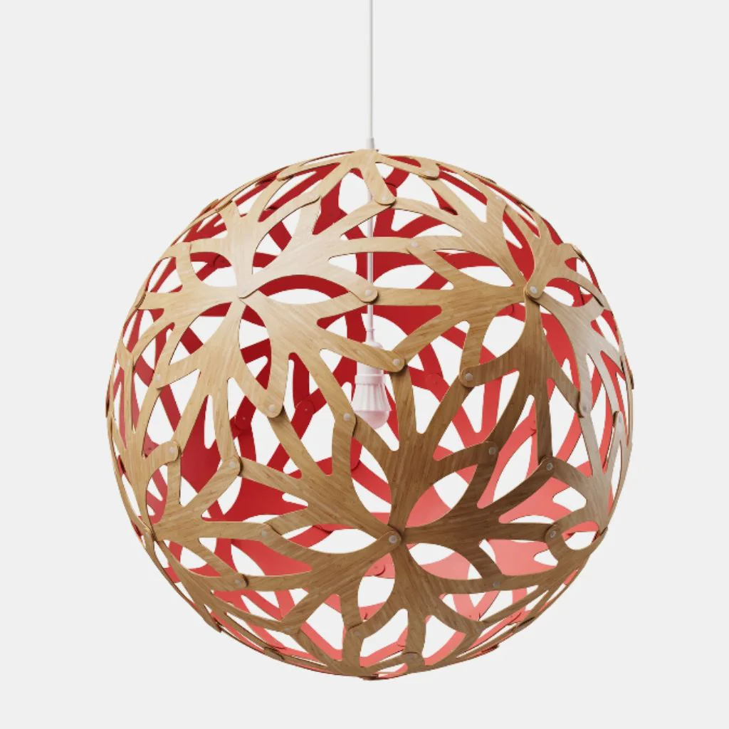 David Trubridge Floral Pendant Light - Image 9