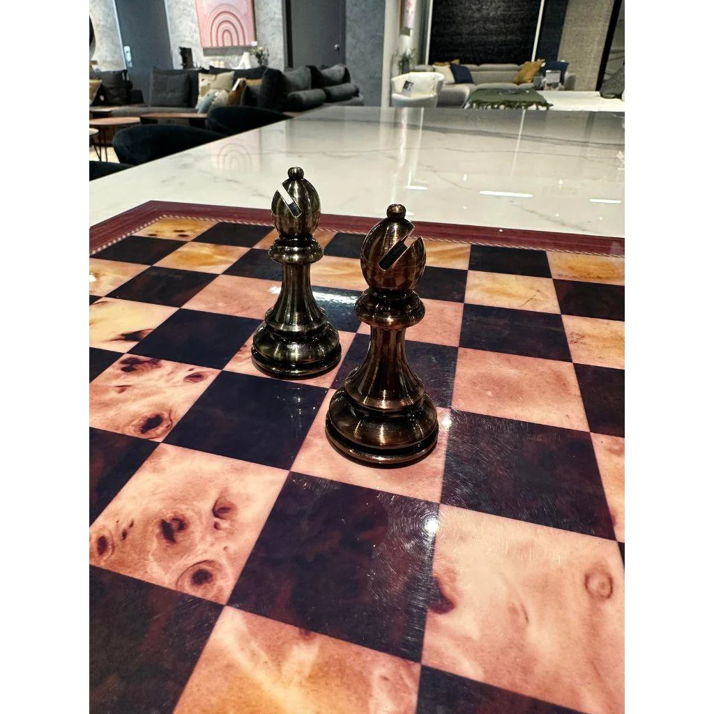 Dal Rossi Walnut Chess Set - Image 9