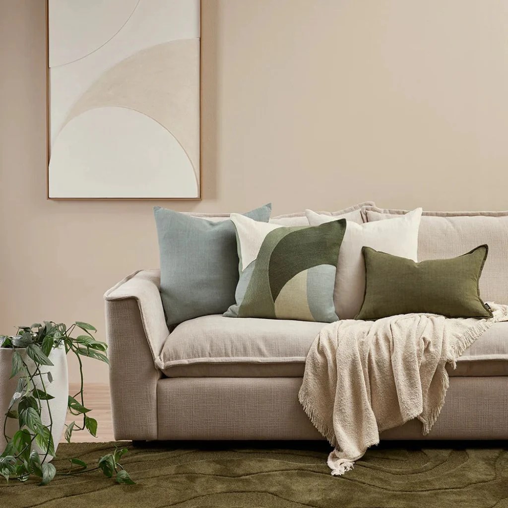 Ellis Cushion Olive - Image 4