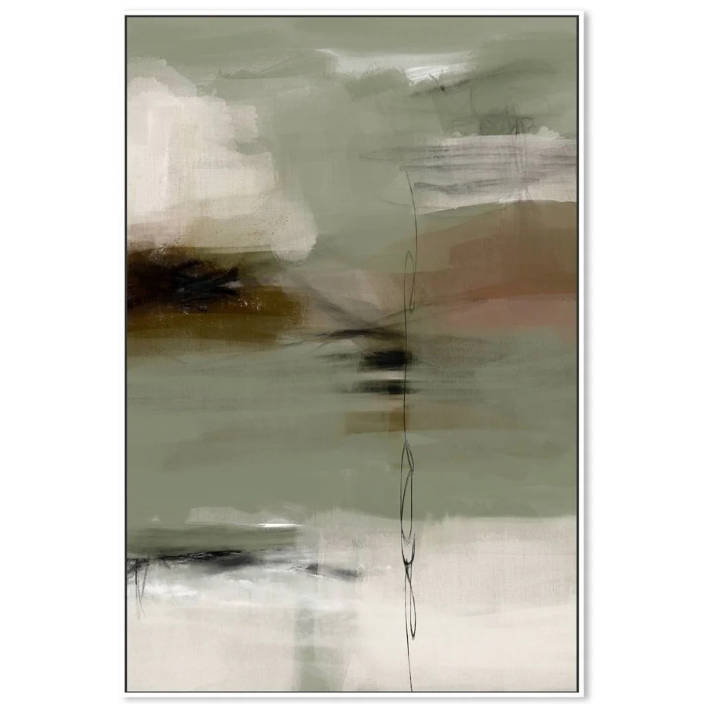 Emerald Whispers Canvas - Image 3