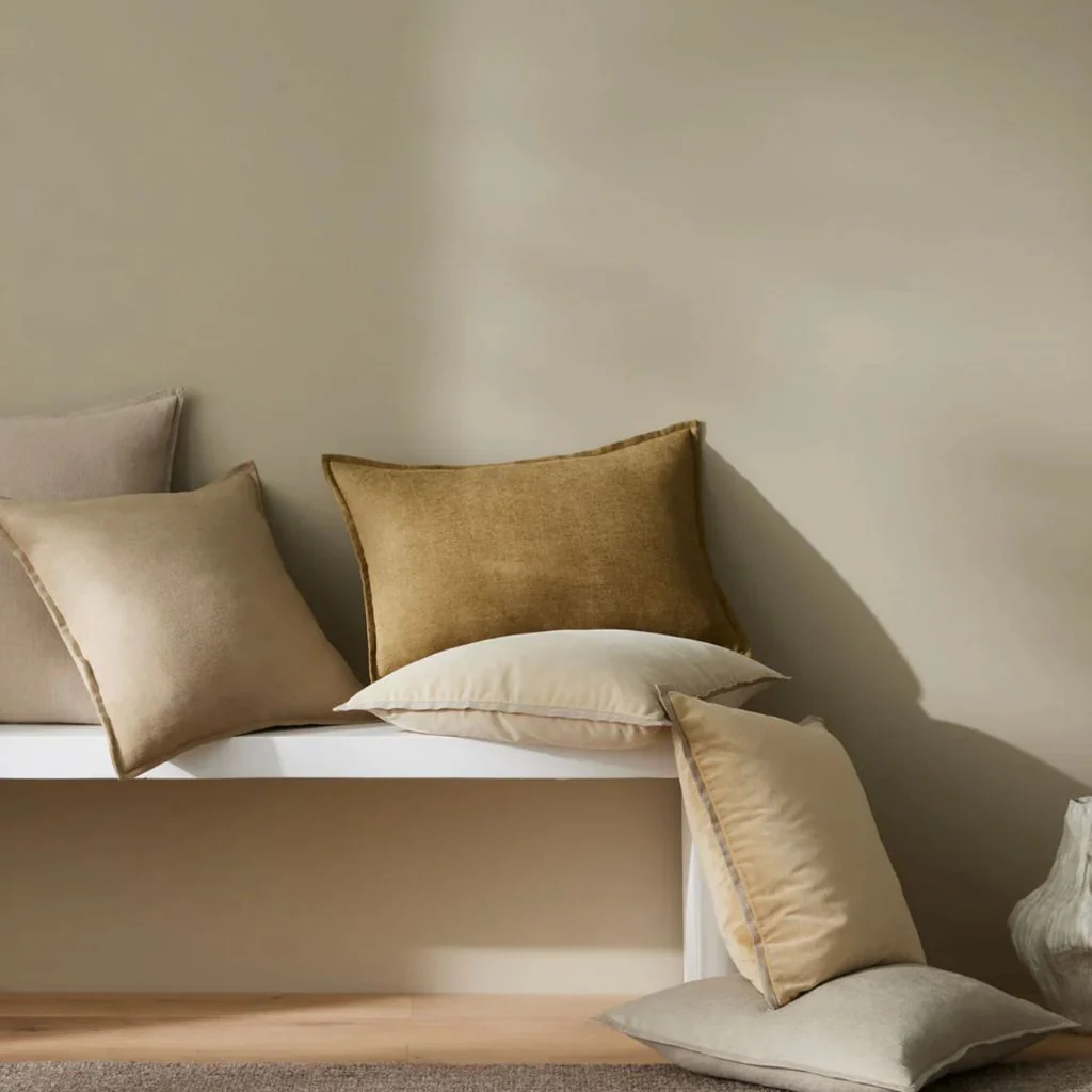 Fiore Cushion Ecru - Image 2