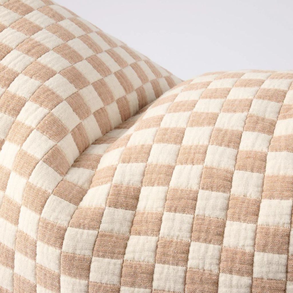 Gambit Cushion Off White/Nutmeg - Image 3