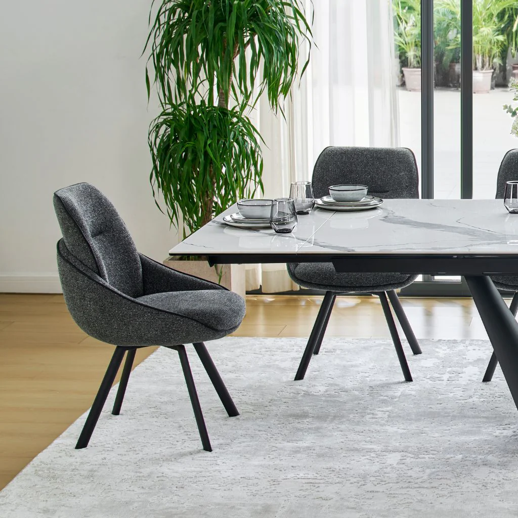 Henry Swivel Dining Chair - Image 3