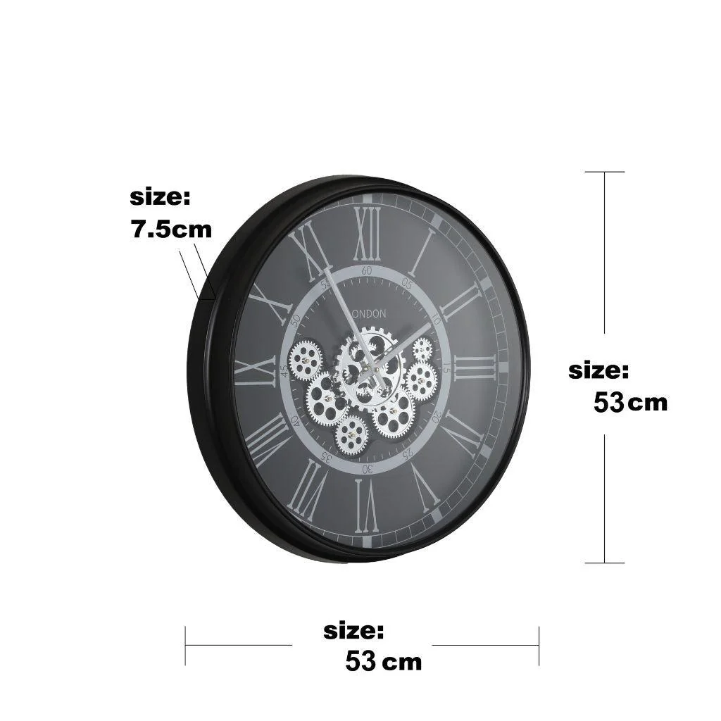London Black Clock - Image 5
