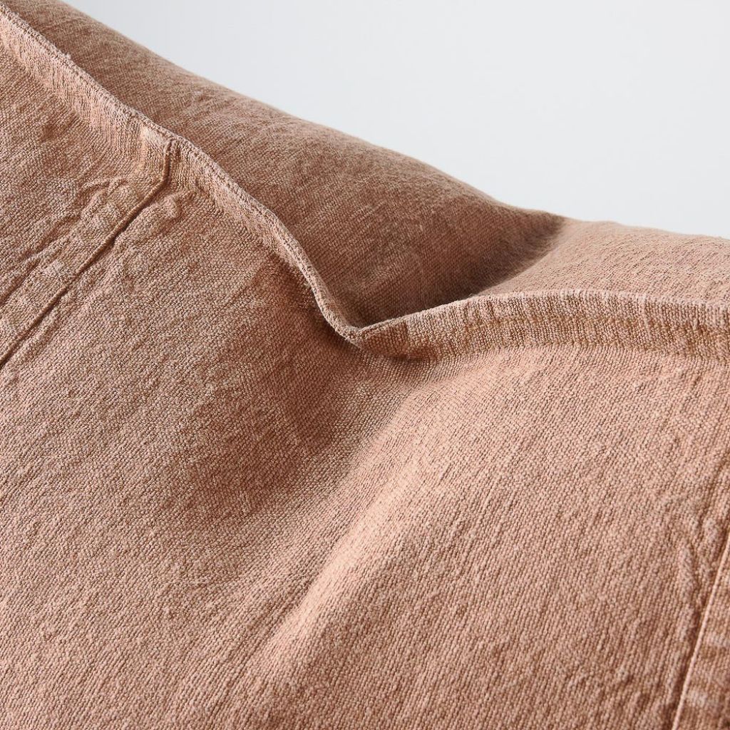 Luca Linen Cushion Clay - Image 2