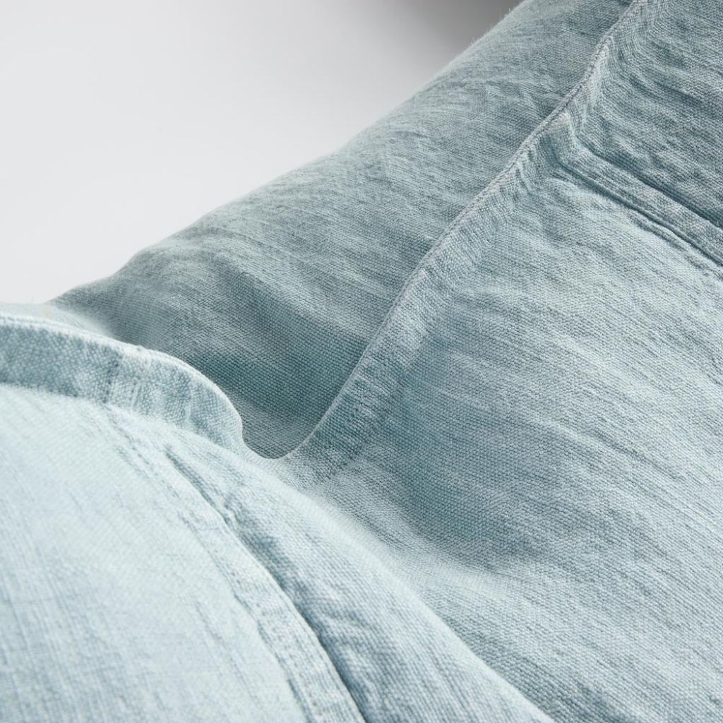 Luca Linen Cushion Sky - Image 5