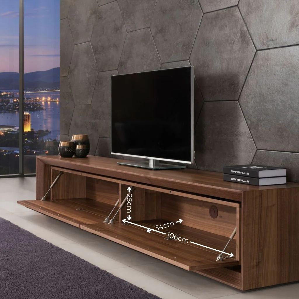 Malibu Tv Unit With Doors - Image 5