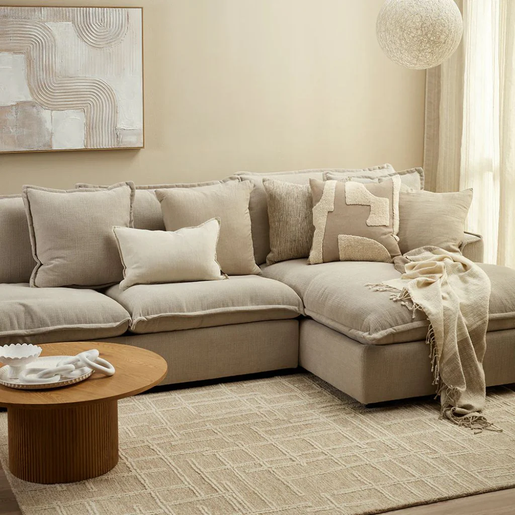 Mezze Cushion Taupe - Image 3