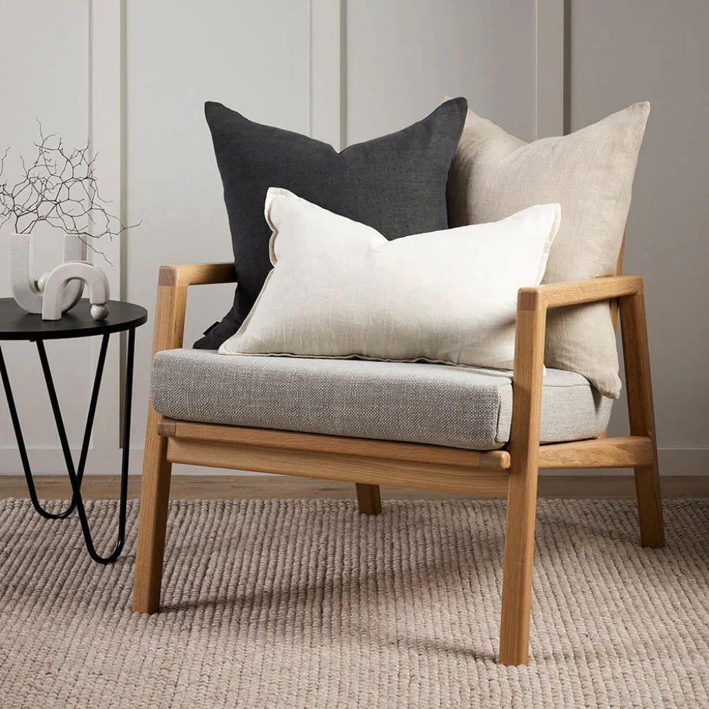 Milano Cushion Charcoal - Image 4