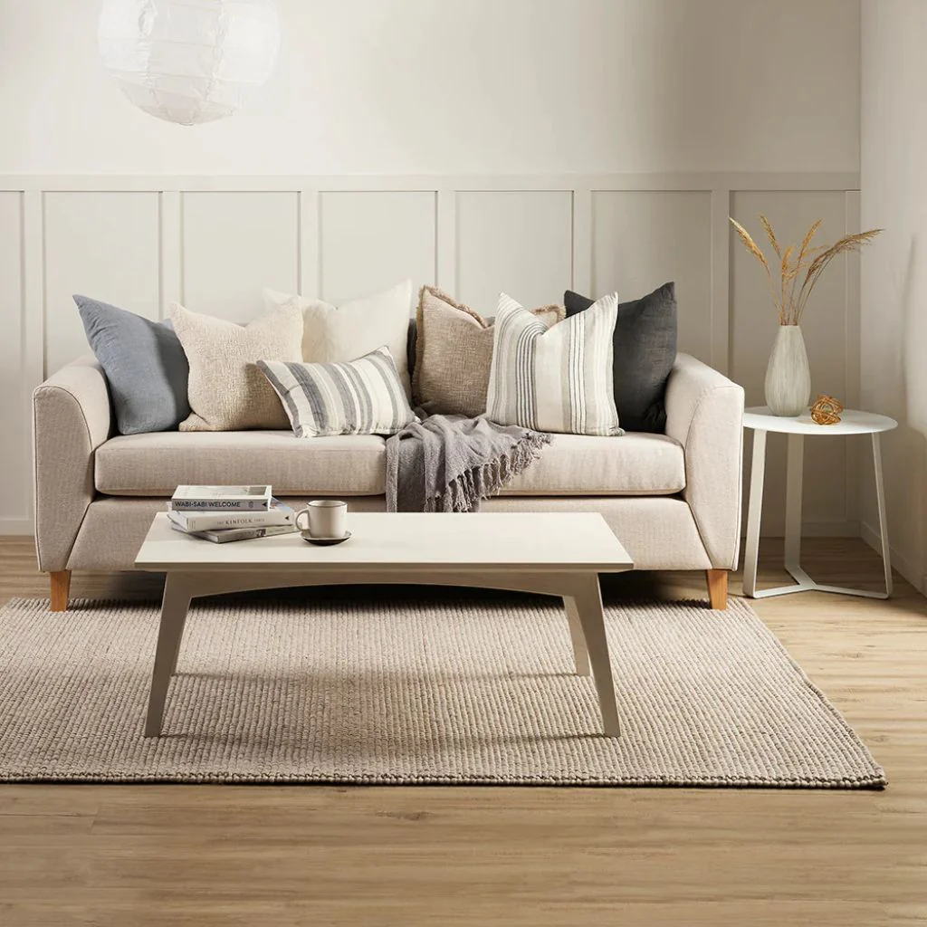 Milano Cushion Ecru - Image 3