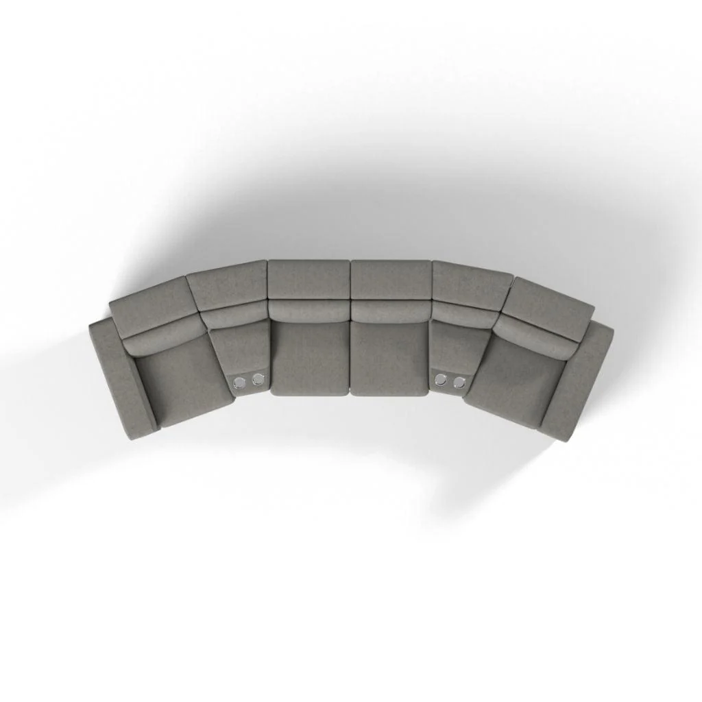 Montana-PR Combo 7B Theater Recliner Sofa - Image 5