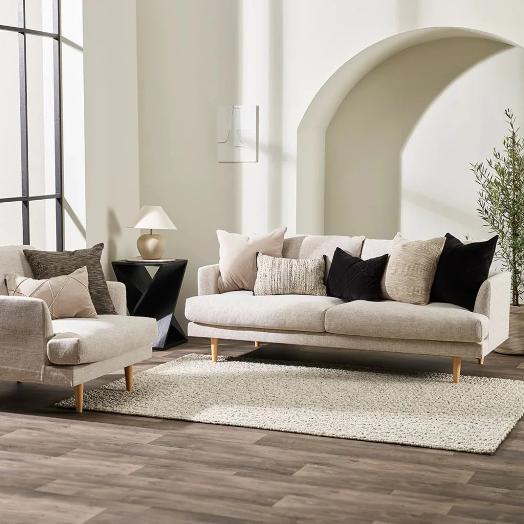 Oralie Cushion Ecru - Image 2