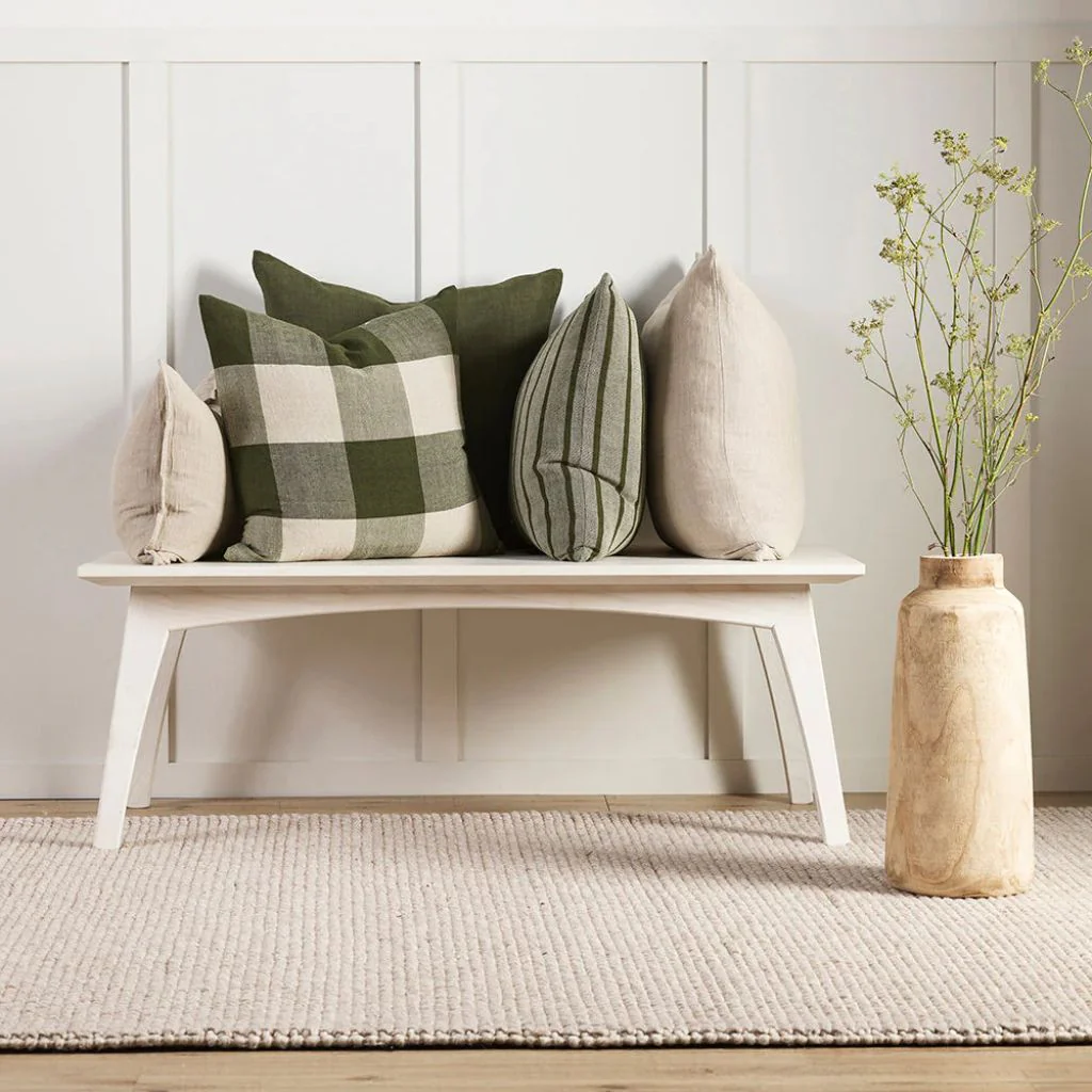 Oscar Cushion Olive - Image 2