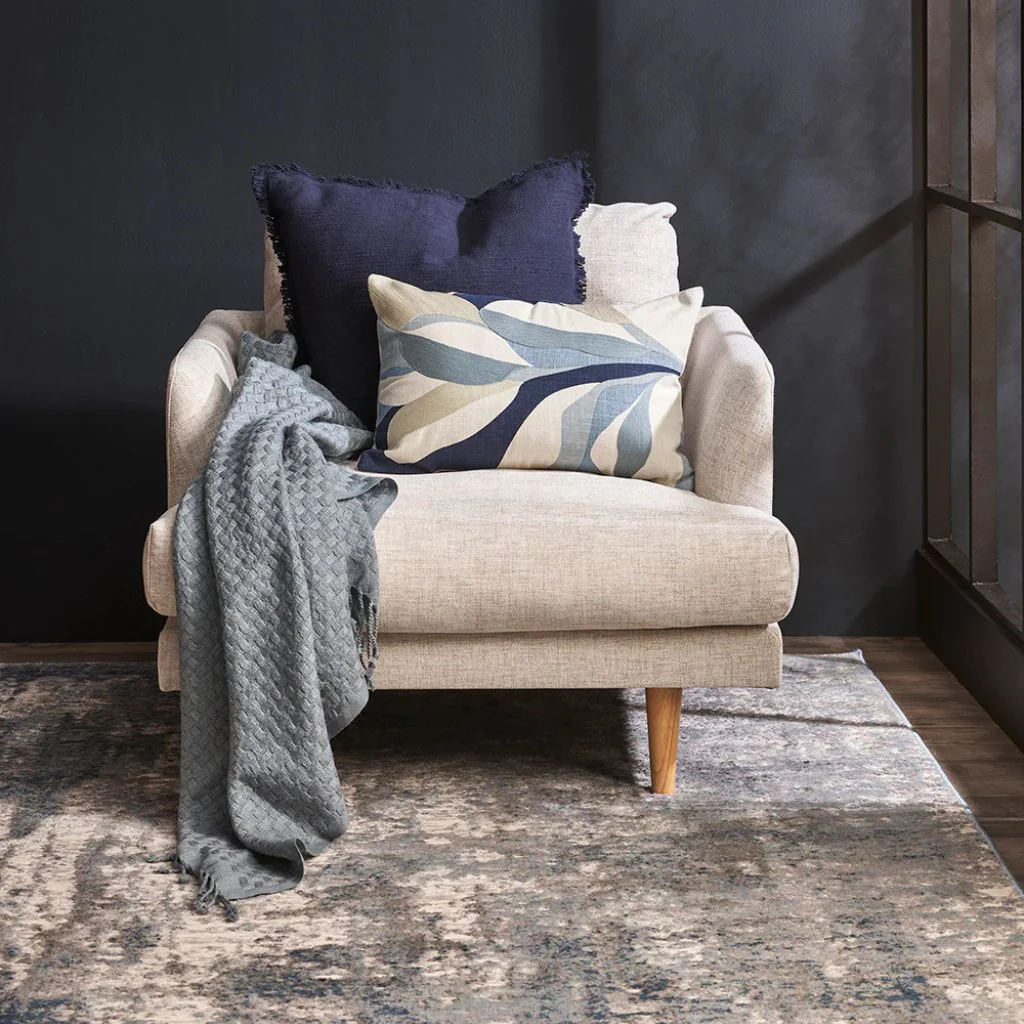 Otto Cushion Navy - Image 2