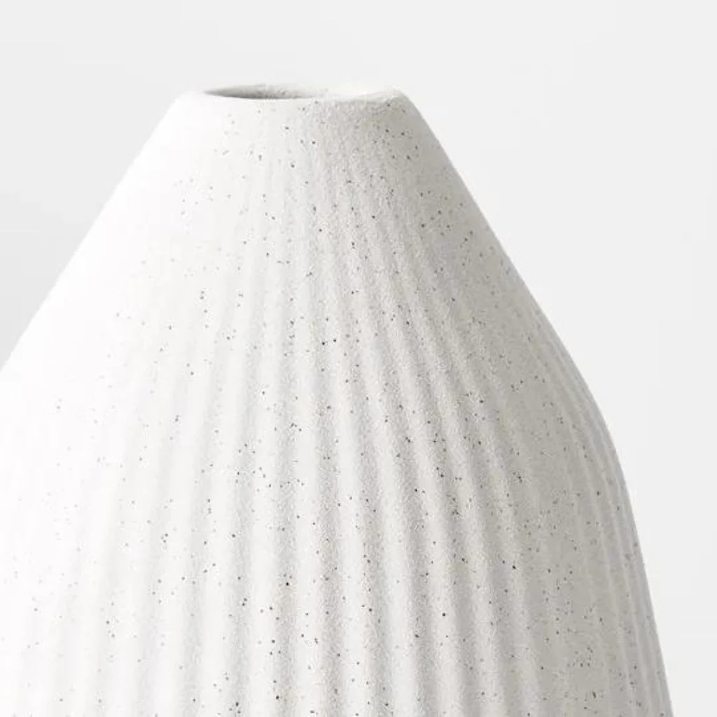 Pilu Cone Vase White (Large) - Image 2