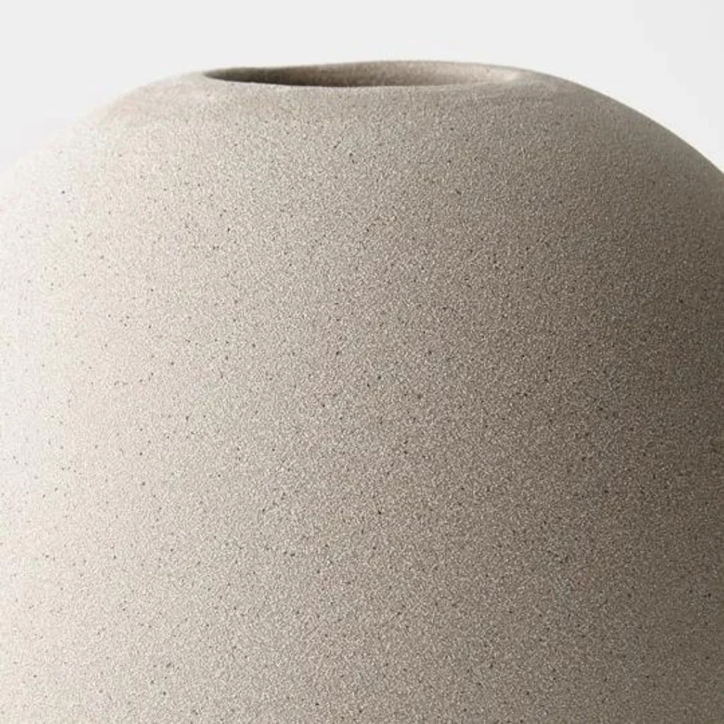 Pilu Round Vase Grey (Large) - Image 4