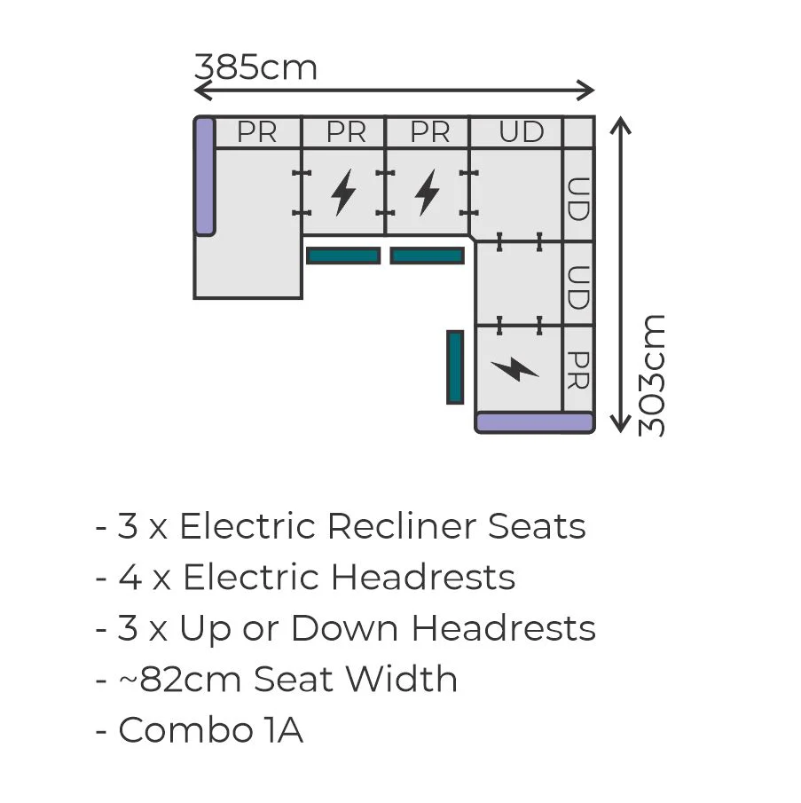Pollock Slim Corner Sofa - Image 2