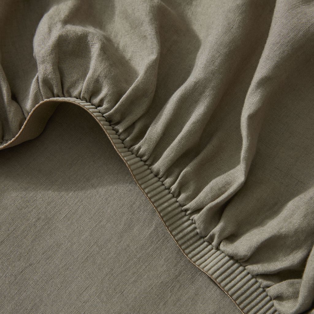 Ravello Fitted Sheet Caper - Image 4