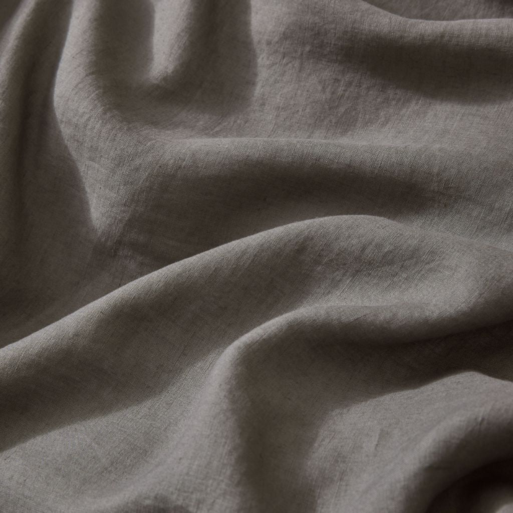 Ravello Fitted Sheet Charcoal - Image 4