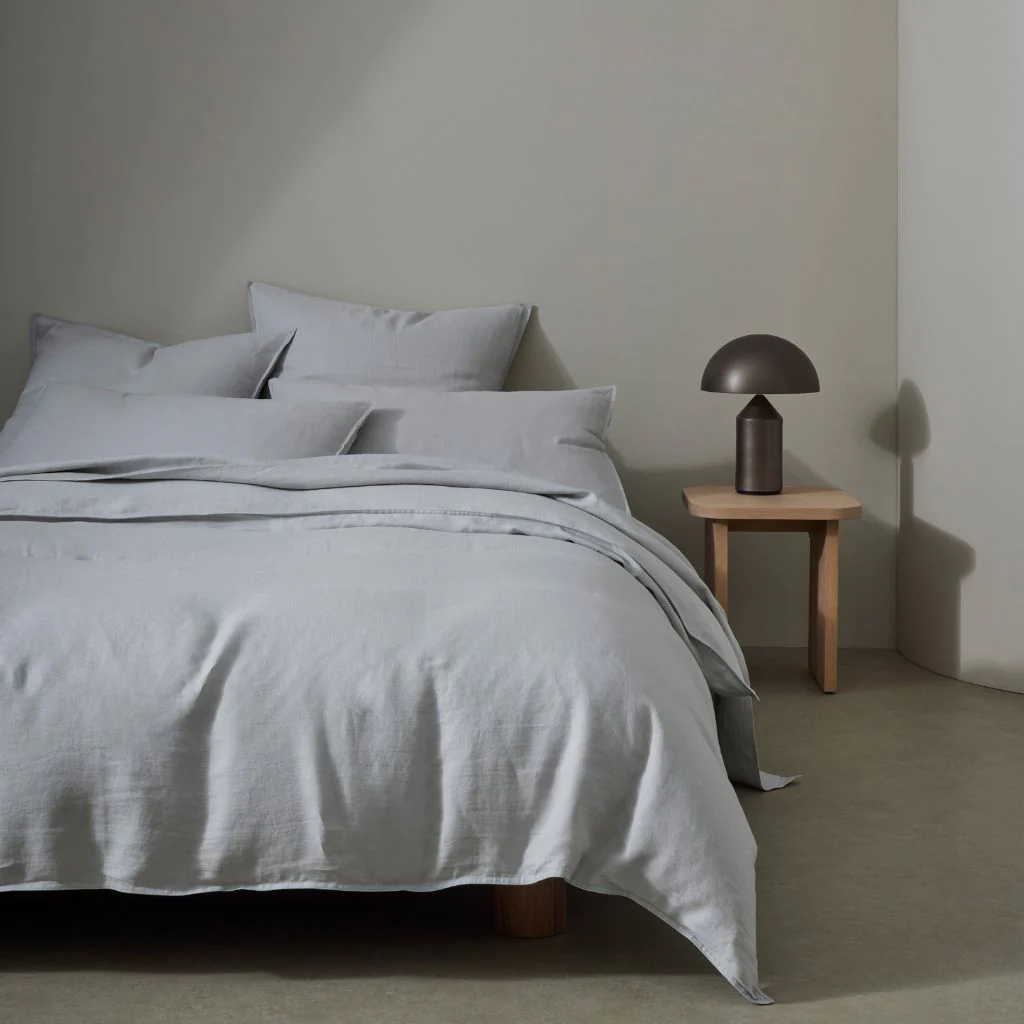 Ravello Fitted Sheet Silver - Image 4