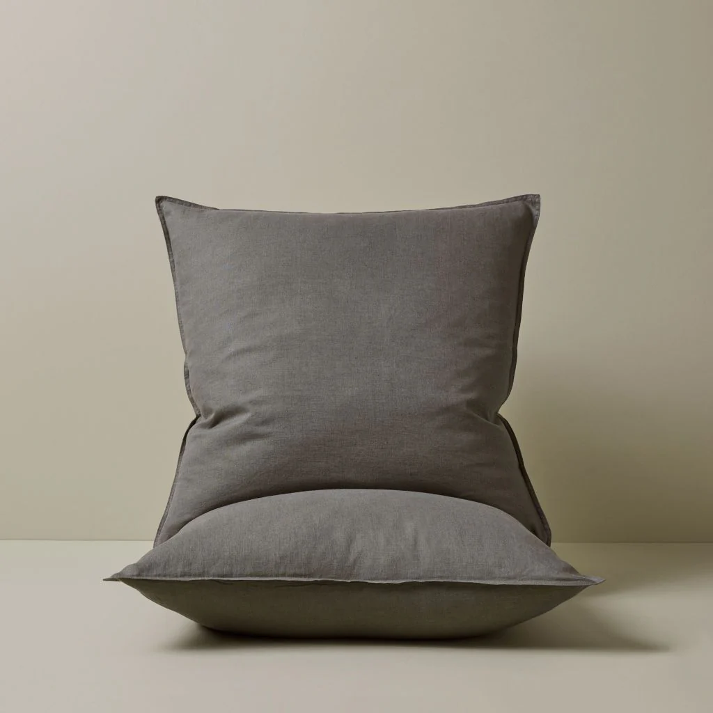 Ravello Pillowcase Set Charcoal - Image 4
