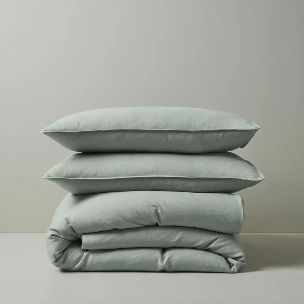 Ravello Pillowcase Set Sage - Image 4