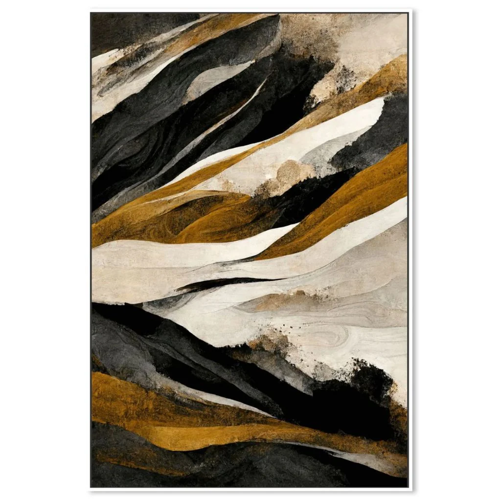 Rough Mountains 'A' Canvas - Image 4