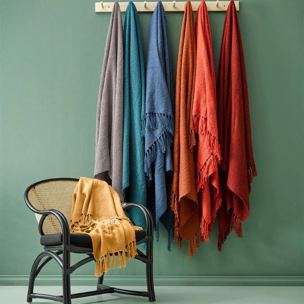 Serenade Throw Burnt Orange - Image 5