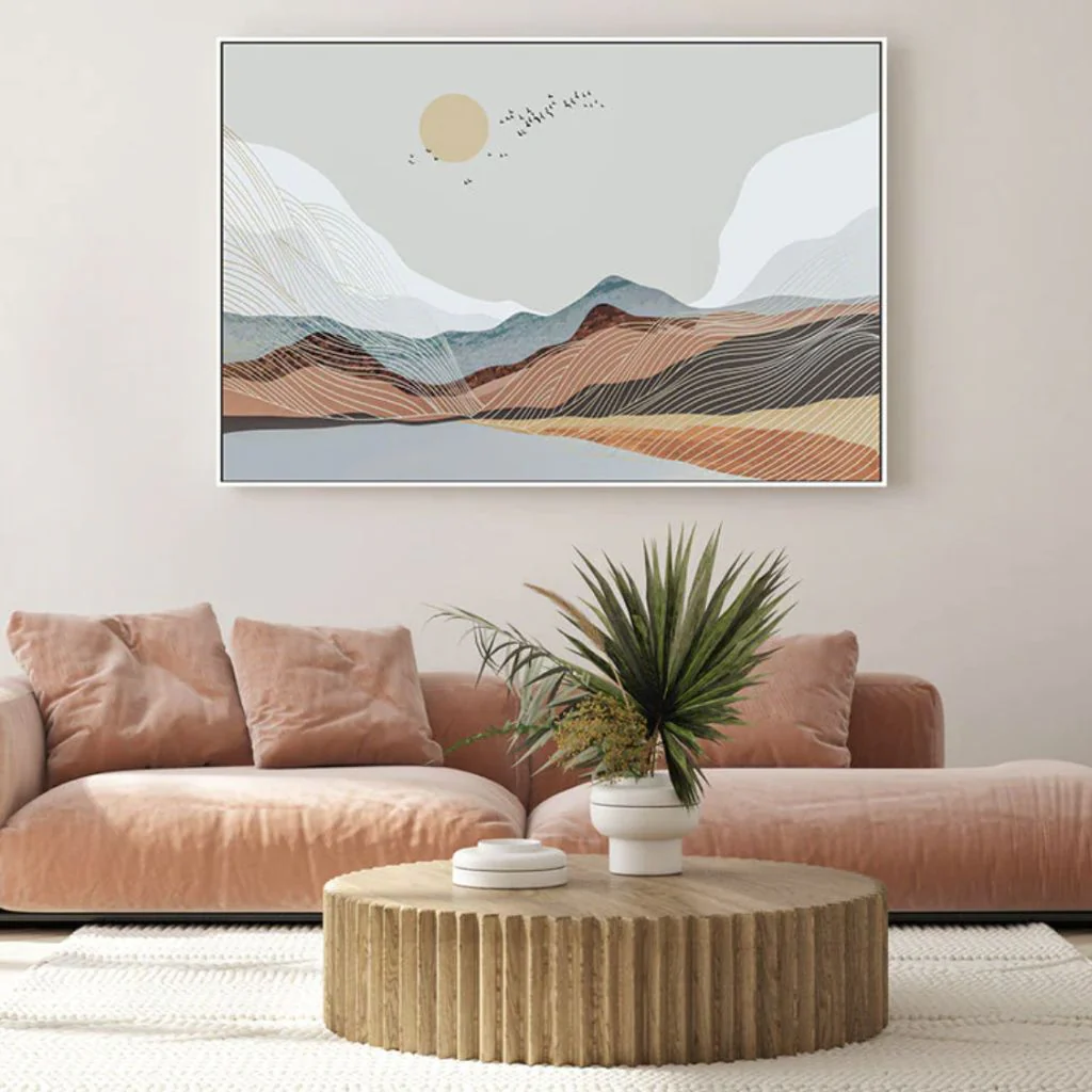 Scandinavian Skies Canvas - Image 2