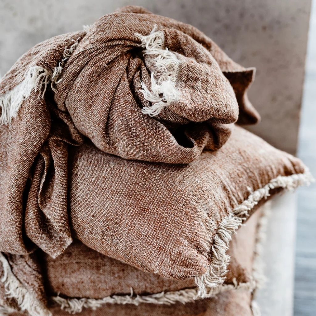 Tabako Linen Cushion - Image 9