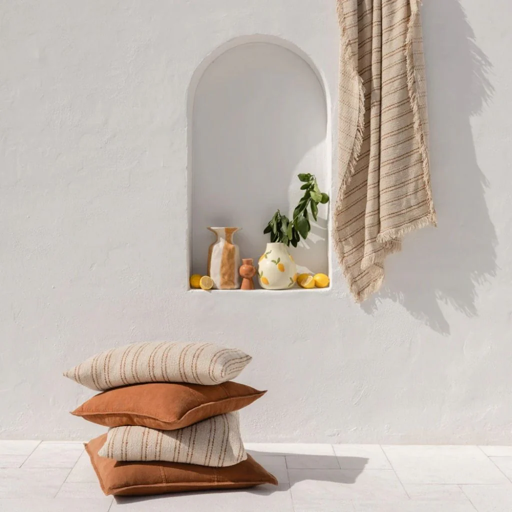 Alba Eadie Throw Nutmeg - Image 3