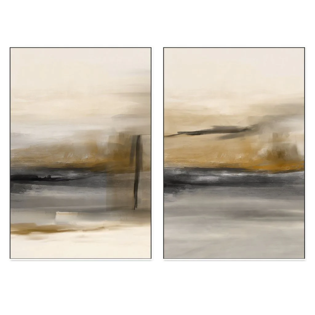 Time Passes Canvas (Set of 2) - Image 3