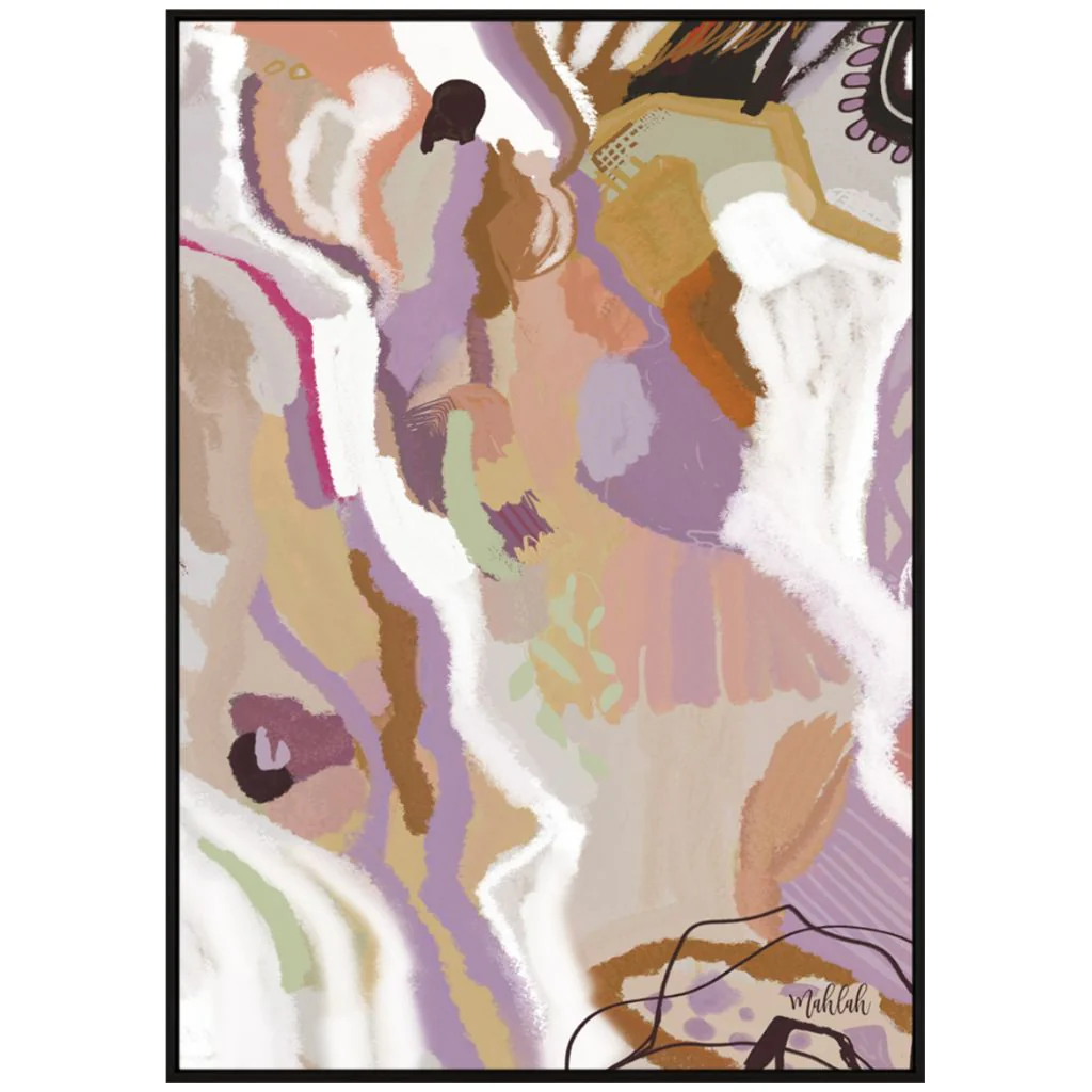 Violet Harmony Artwork A - Image 4