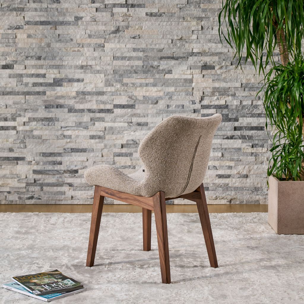 Viva Walnut Dining Chair - Image 3